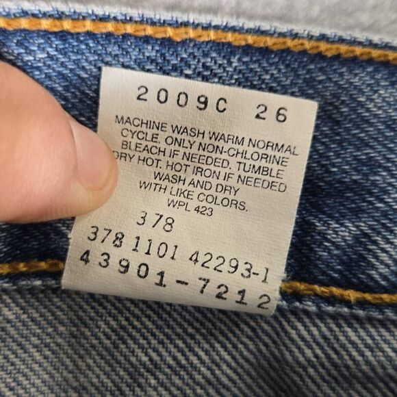 VINTAGE Levis 378 Relax Straight 36x30 (Fits 34x31) Y2K Loose - Picture 5 of 11